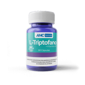 L-TRIPTOFANO + VITAMINA B6 Frasco con 60 cápsulas .900