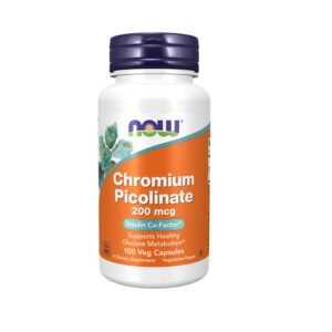 Picolinato de Cromo 200 MCG Frasco 90 capsulas