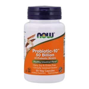 Probiotic-10® 25 Billones 25 Balones UFC (veinticinco mil millones), 50 capsulas