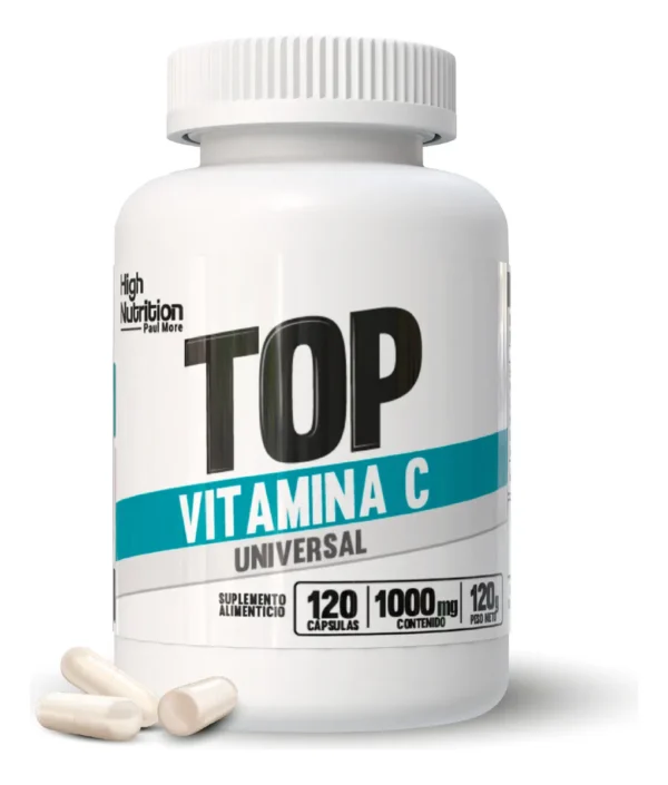 Vitamina C (Ácido Ascórbico) 1000 mg 120 capsulas