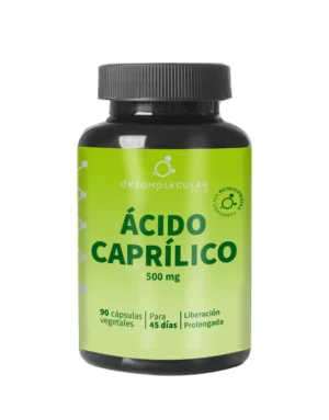 Ácido Caprilico 500mg 90 Capsulas