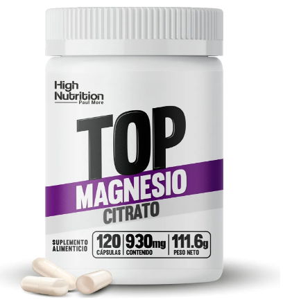 Magnesio Citrato 120 Cápsulas