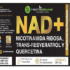NAD+ (NICOTINAMIDA RIBOSA + TRANS RESVERATROL + QUERCETINA) 60 capsulas