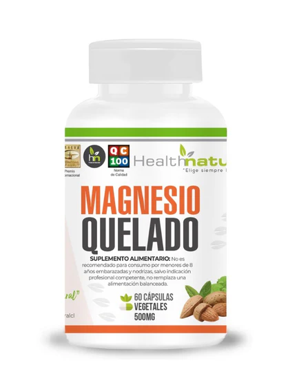 MAGNESIO QUELADO (60 CÁPSULAS/ 500MG)