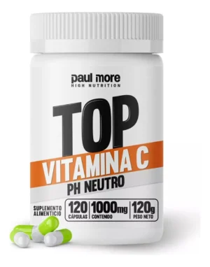 Vitamina C – Ascorbato de Sodio 1000 mg 120 capsulas