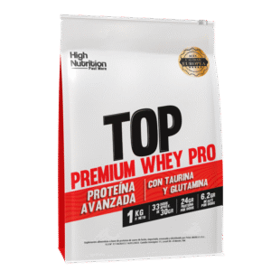 1 Kg Proteína Top Premium Whey Pro Con Glutamina Y Taurina